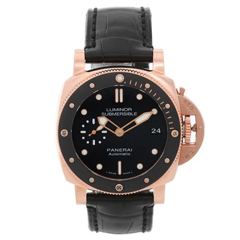 panerai submersible rose gold price